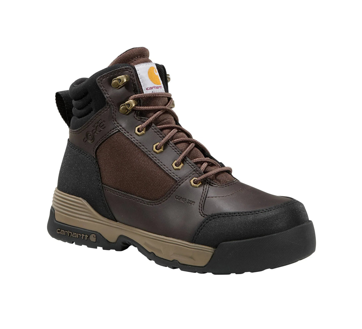 6-Inch Composite Toe Work Boot - Dark Brown