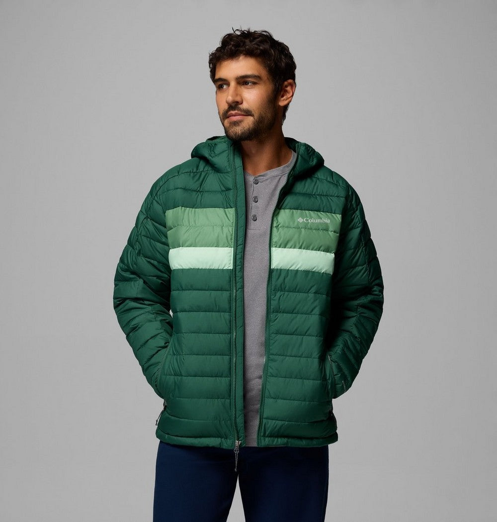 Men's Insulated Hooded Jacket - Redwood