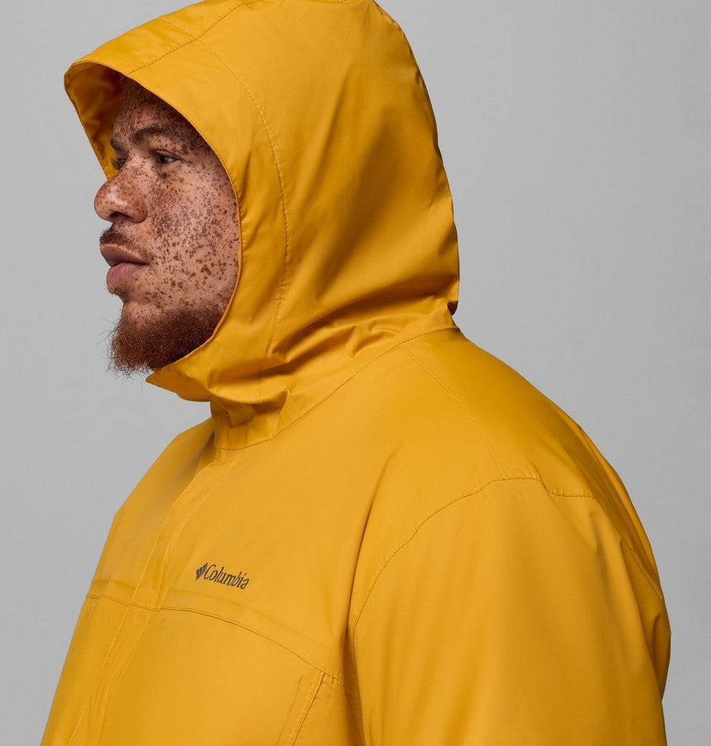 Men's Big Seam-Sealed Rain Jacket - Blue