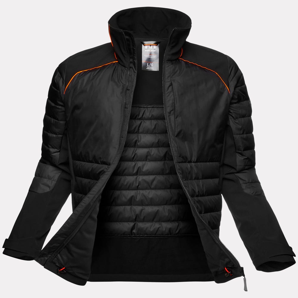 Insulated Softshell Work Jacket - Navy