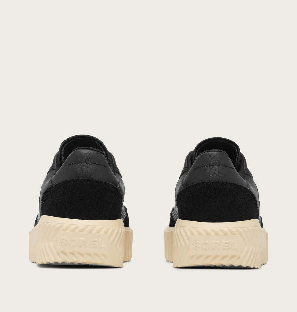 Women's T-Toe Leather Sneaker - Green
