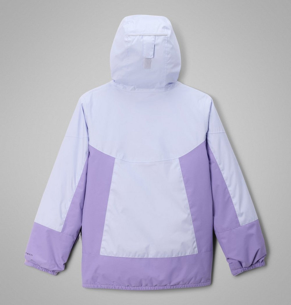Girls' Waterproof Insulated Ski Jacket - Pink Red