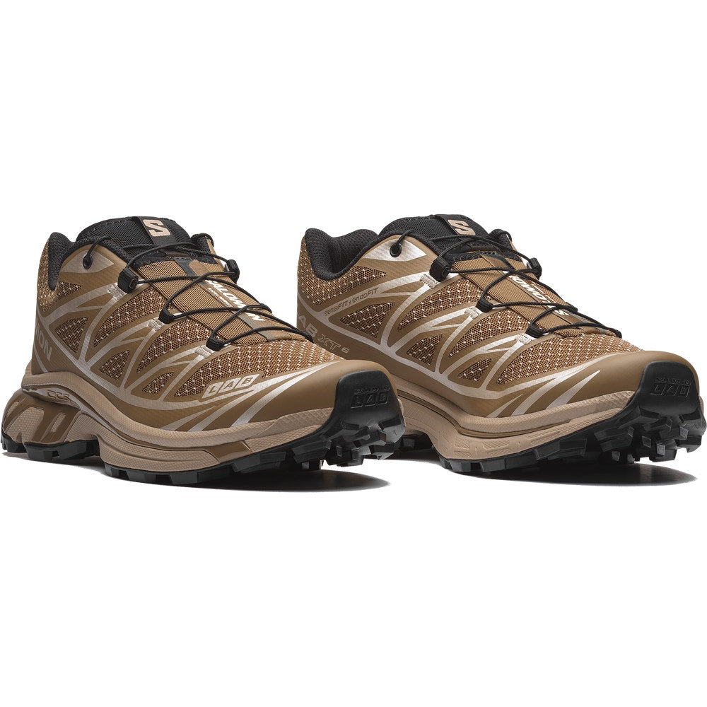 Reflective Mesh Trail Sneaker - Brown