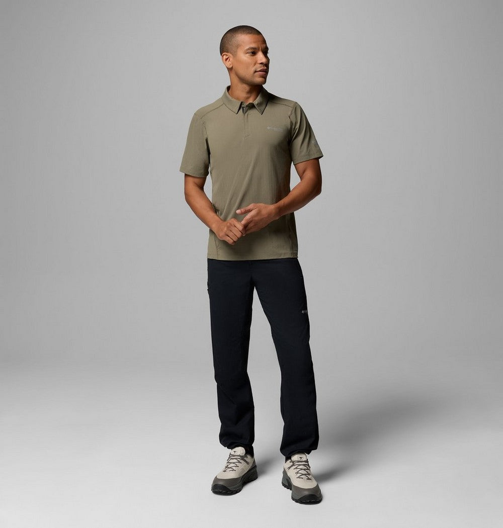 Men's Cooling Sun Protection Polo - Green