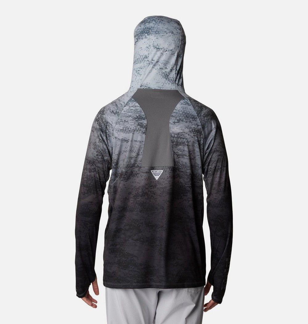Men's Ventilated UPF 50 Sun Hoodie - Teal