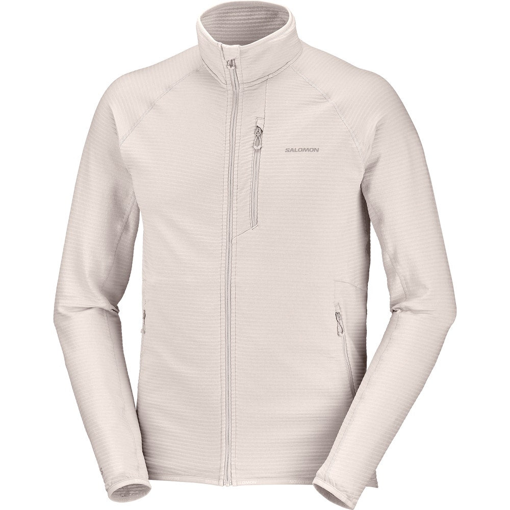 Men's Lightweight Full-Zip Fleece - Gray