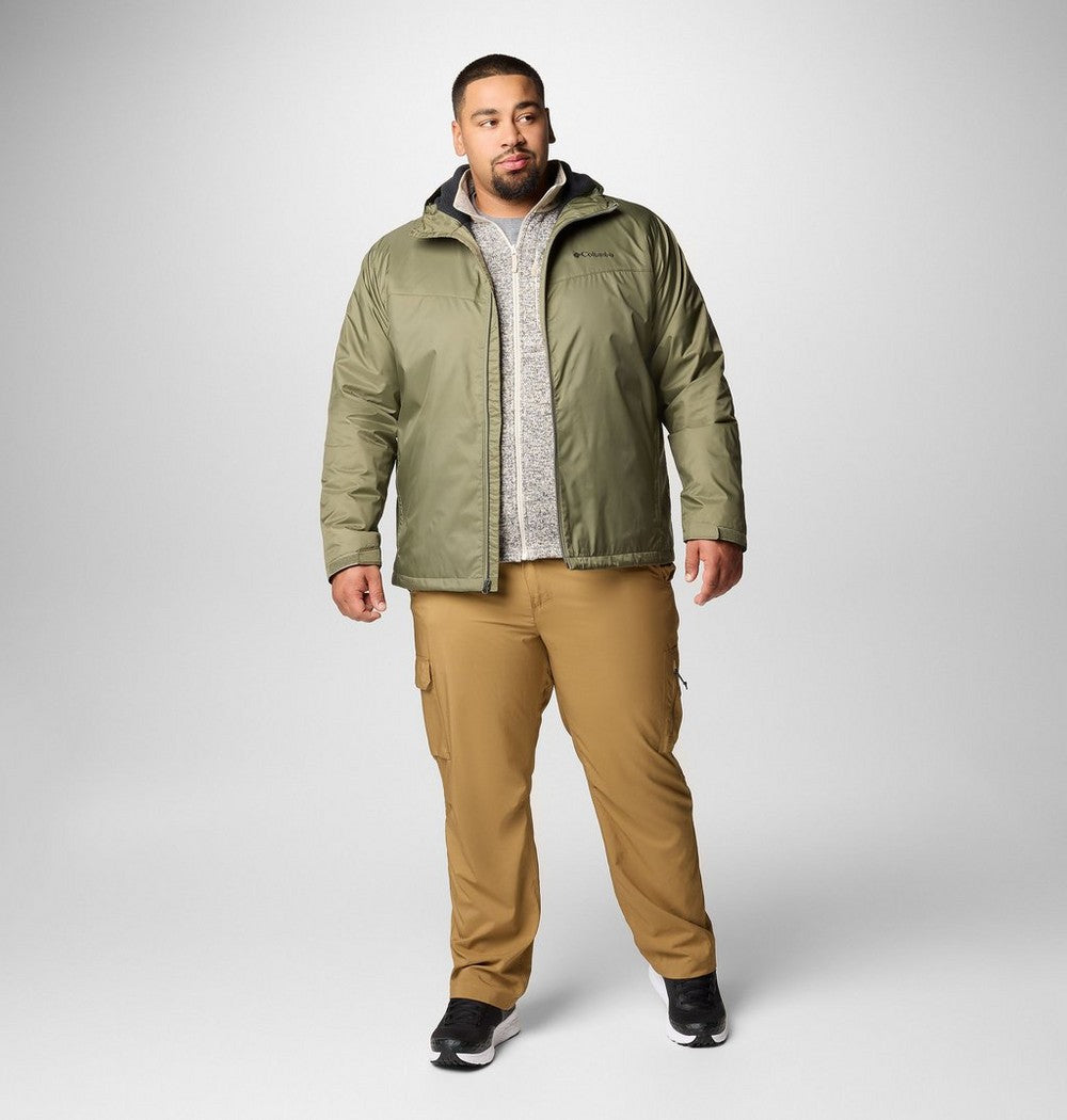 Men's Big Water-Resistant Sherpa-Lined Jacket