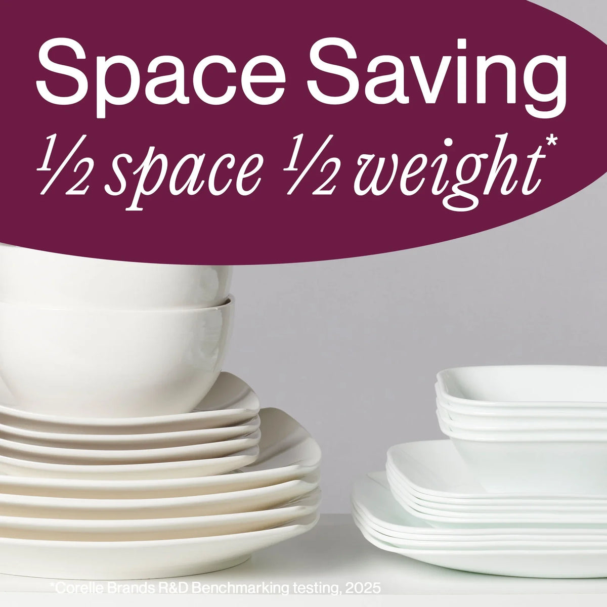 16-Piece Square Floral Dinnerware Set