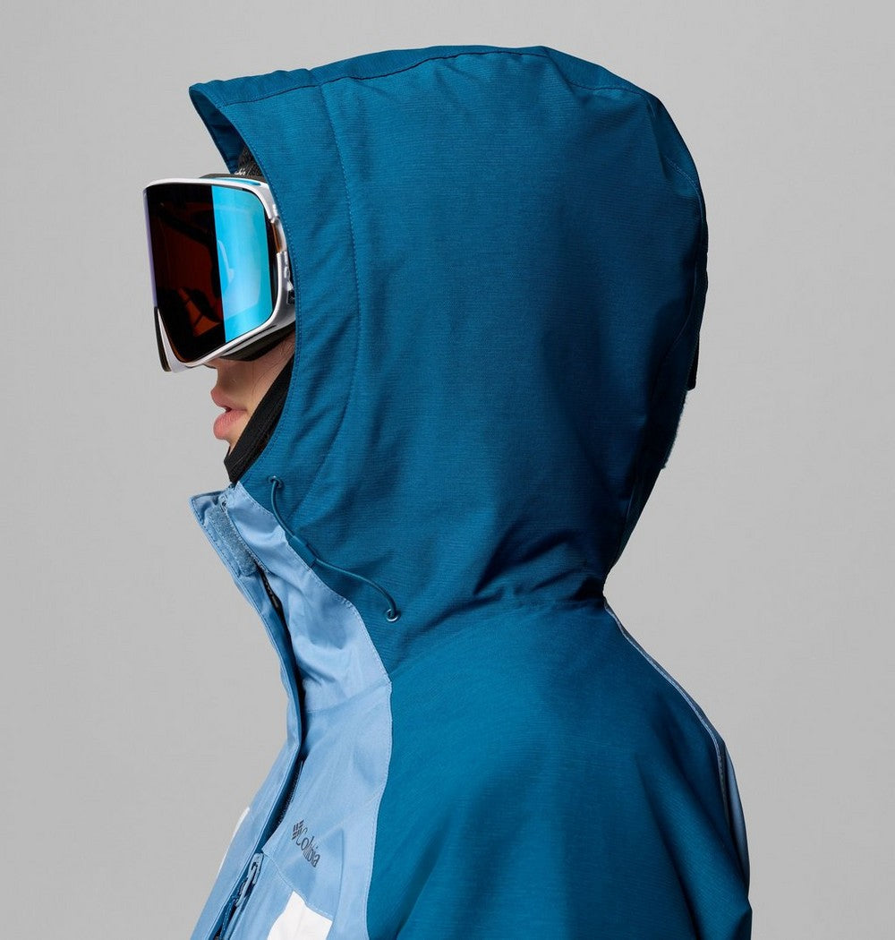 Women's Insulated Ski Jacket - Blue