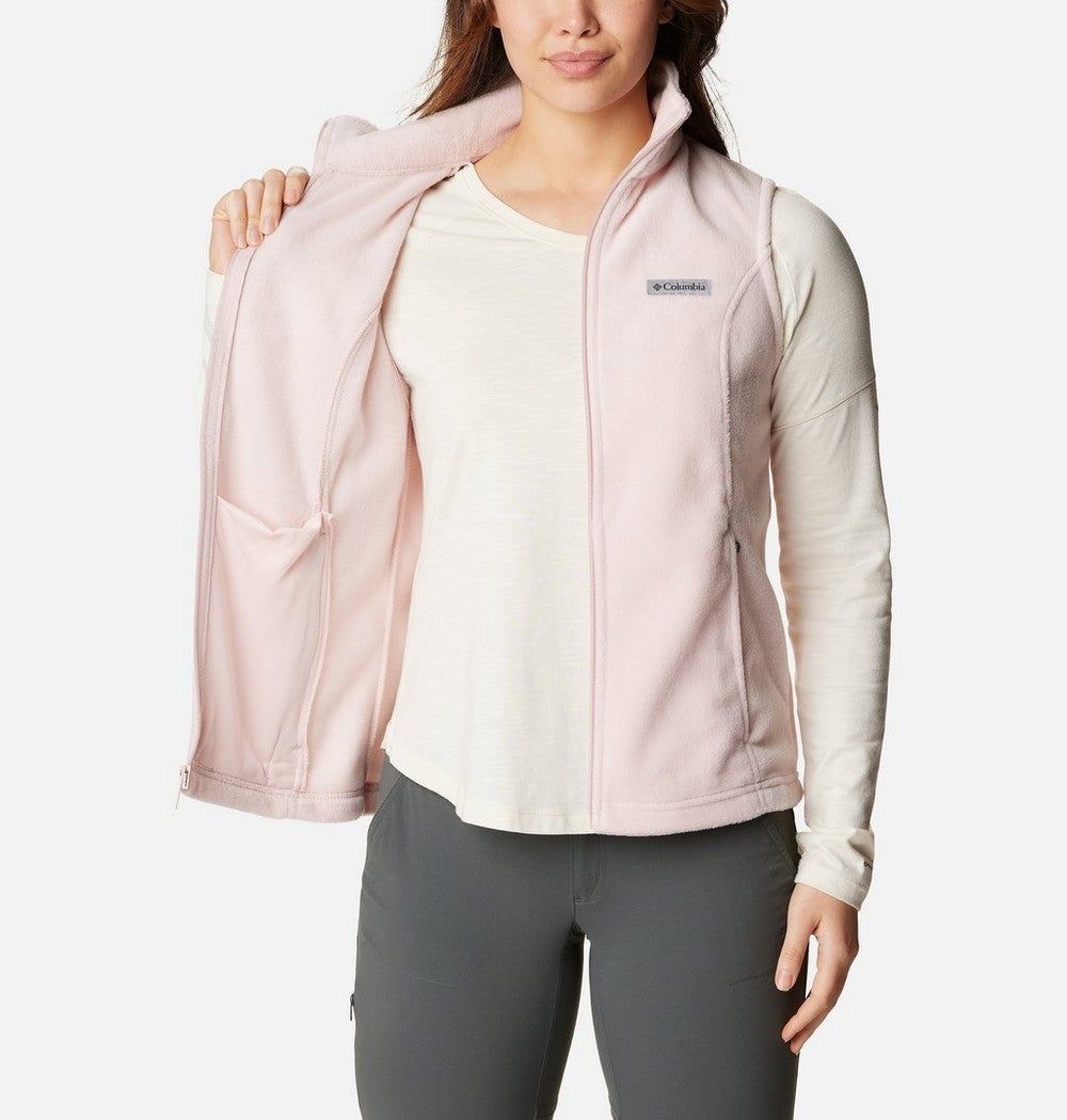 Women's Fleece Vest - Chalk