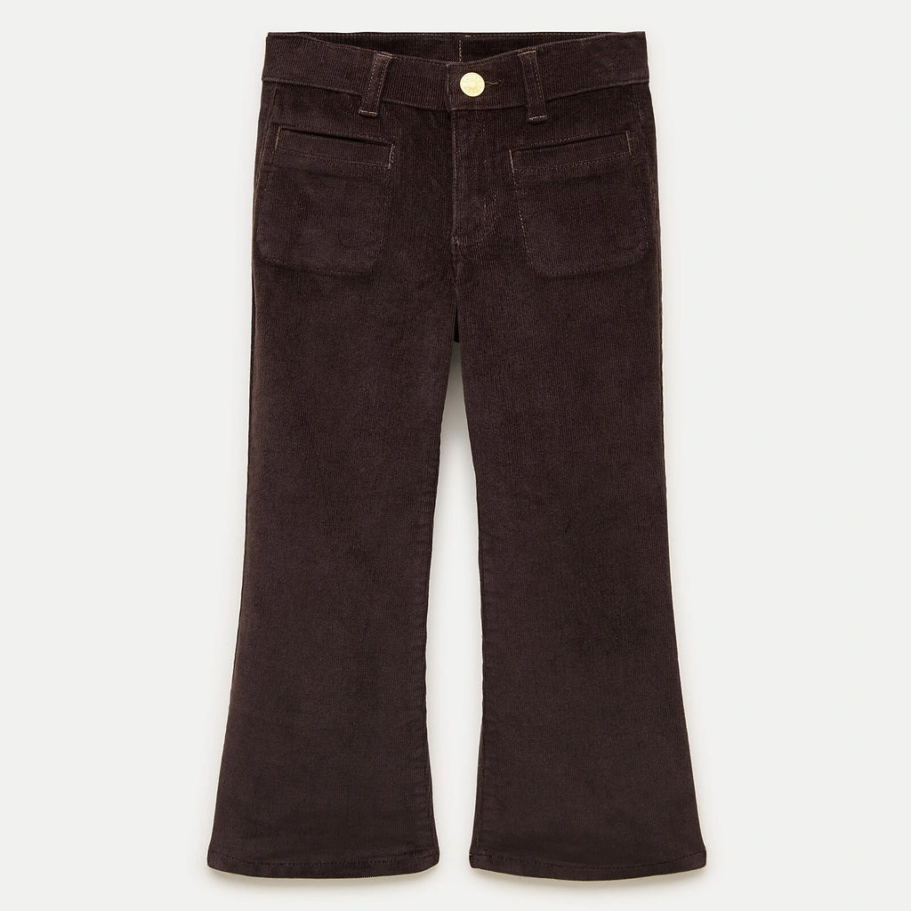 Girls' Stretch Corduroy Flare Pants - Lavender