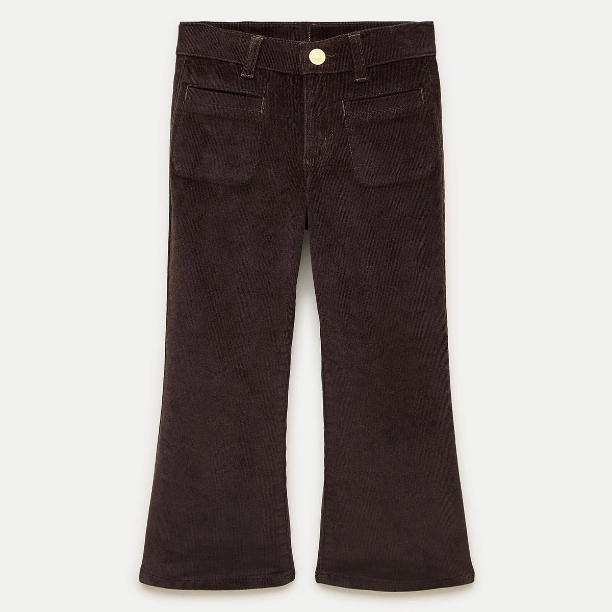 Girls' Stretch Corduroy Flare Pants - Lavender