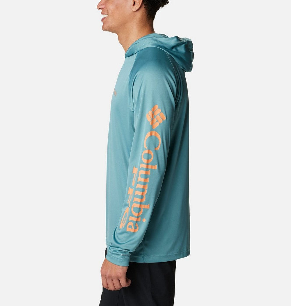 Men's Long-Sleeve Sun Hoodie - Gray