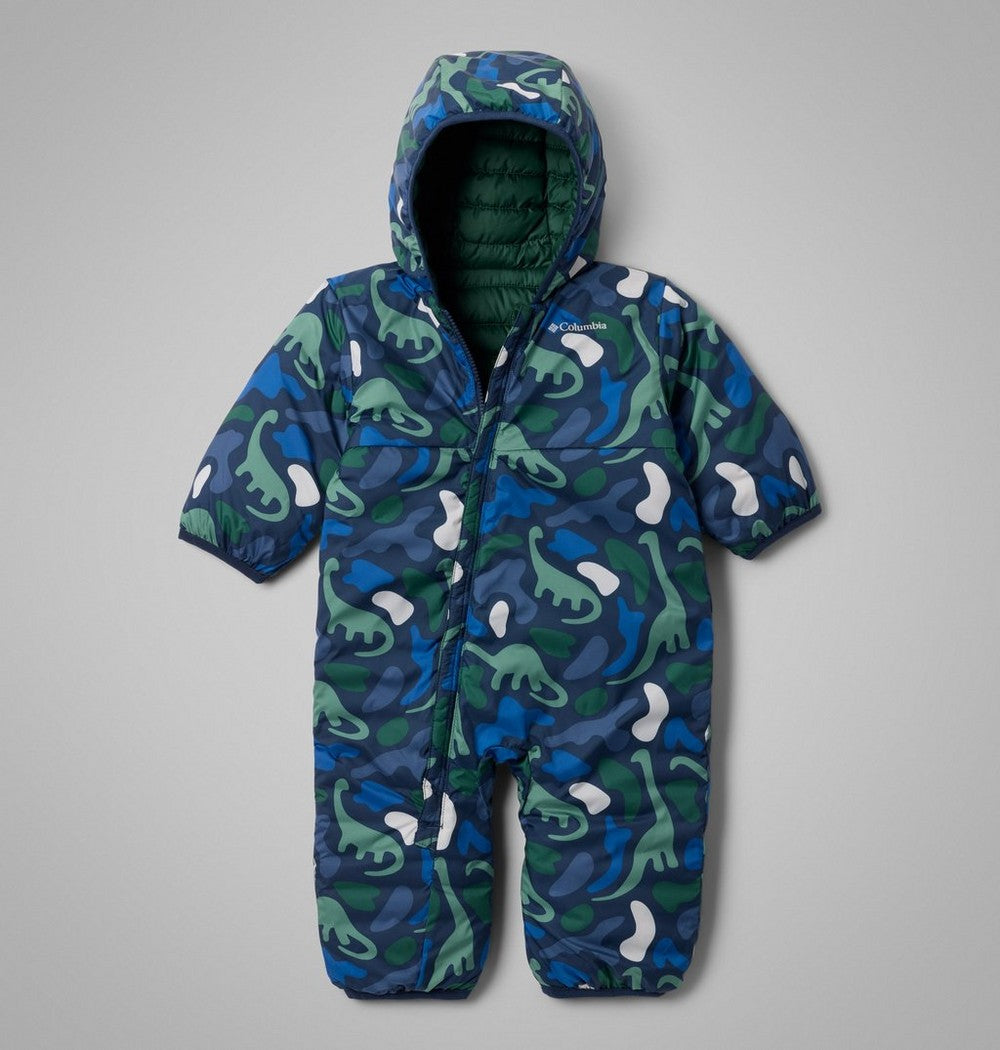 Infant Reversible Insulated Bunting - Blue