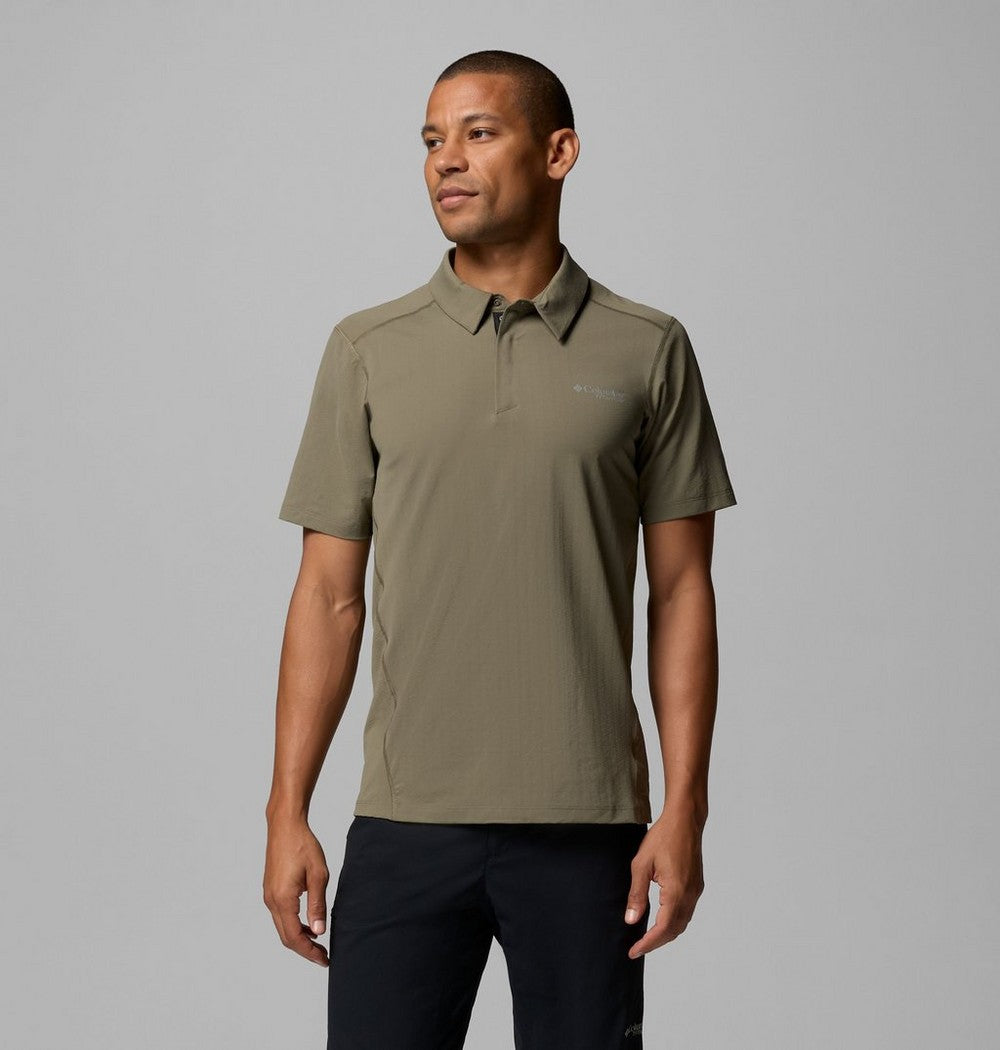 Men's Cooling Sun Protection Polo - Green