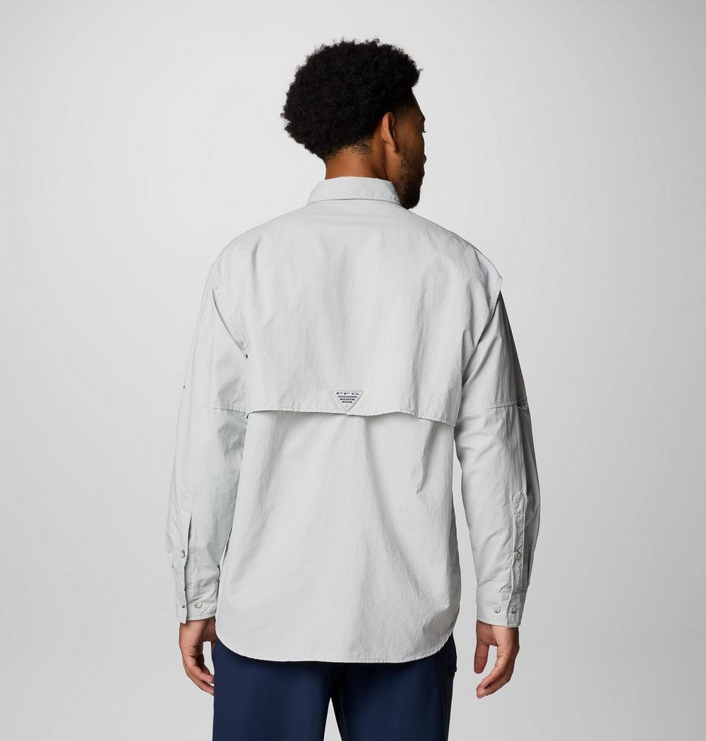 Men's Tall Long-Sleeve Vented Fishing Shirt - Gray