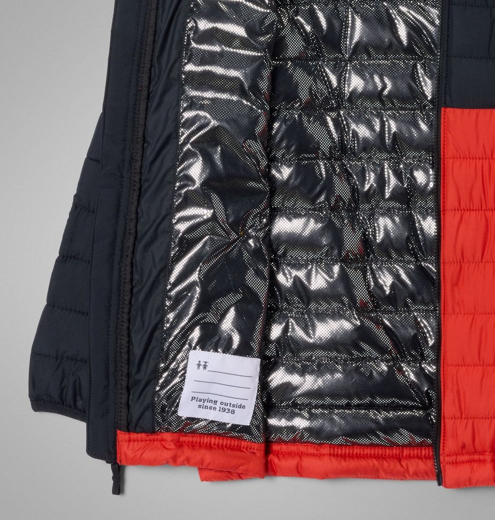 Boys' Hooded Insulated Puffer Jacket - Orange