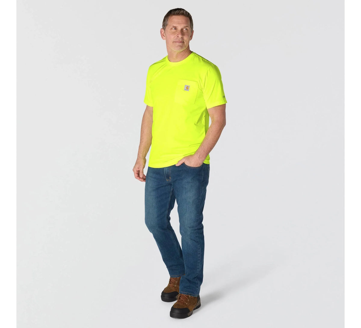 Men's UPF 50+ Moisture-Wicking Pocket T-Shirt