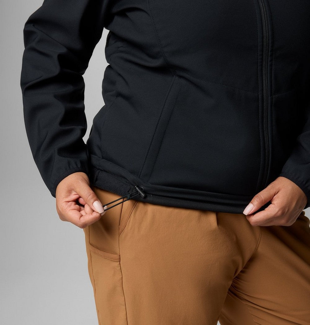 Women's Plus Size Softshell Jacket - Blue