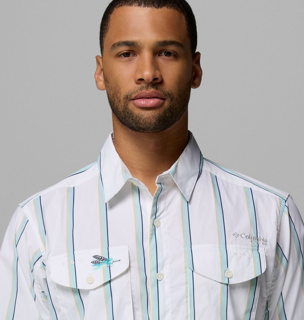 Men's Printed Short Sleeve Fishing Shirt