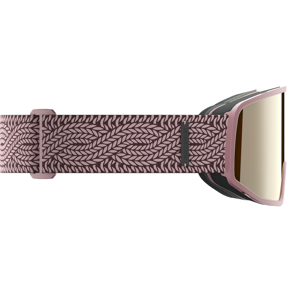 Small-Fit Snow Goggles With Extra Lens - Pink