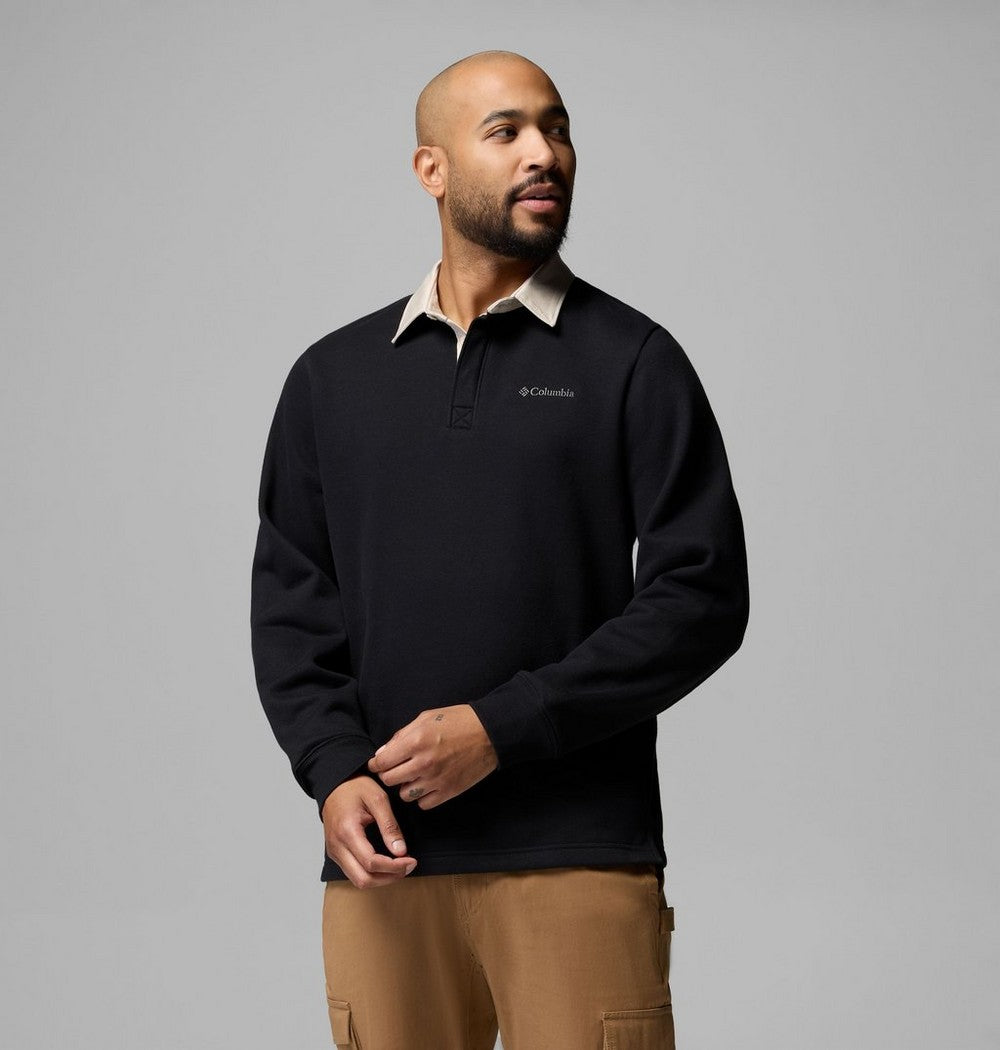 Men's Long-Sleeve Rugby Shirt - Green