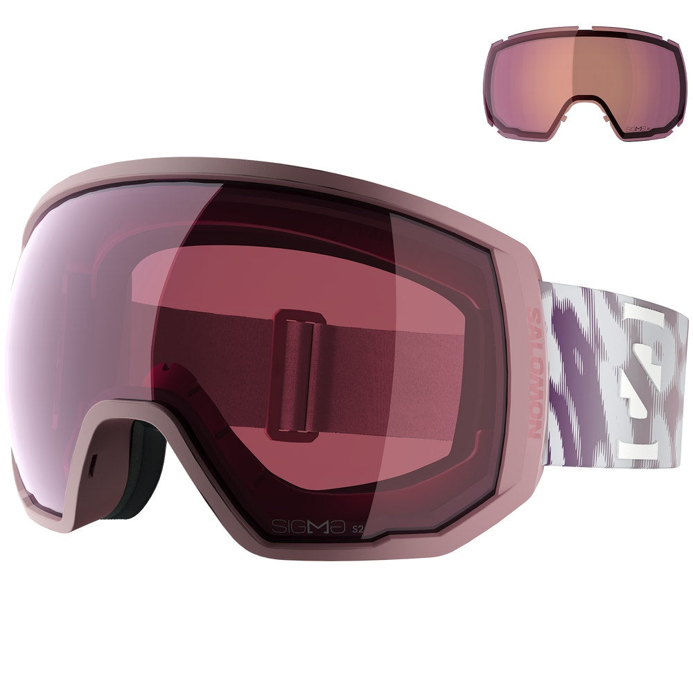 Spherical Snow Goggles With Extra Lens - Blue