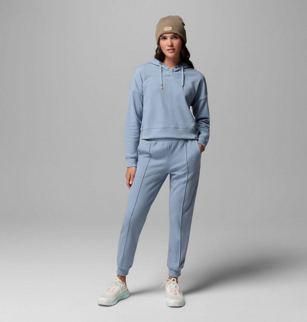Women's Snap Front Hoodie - Blue