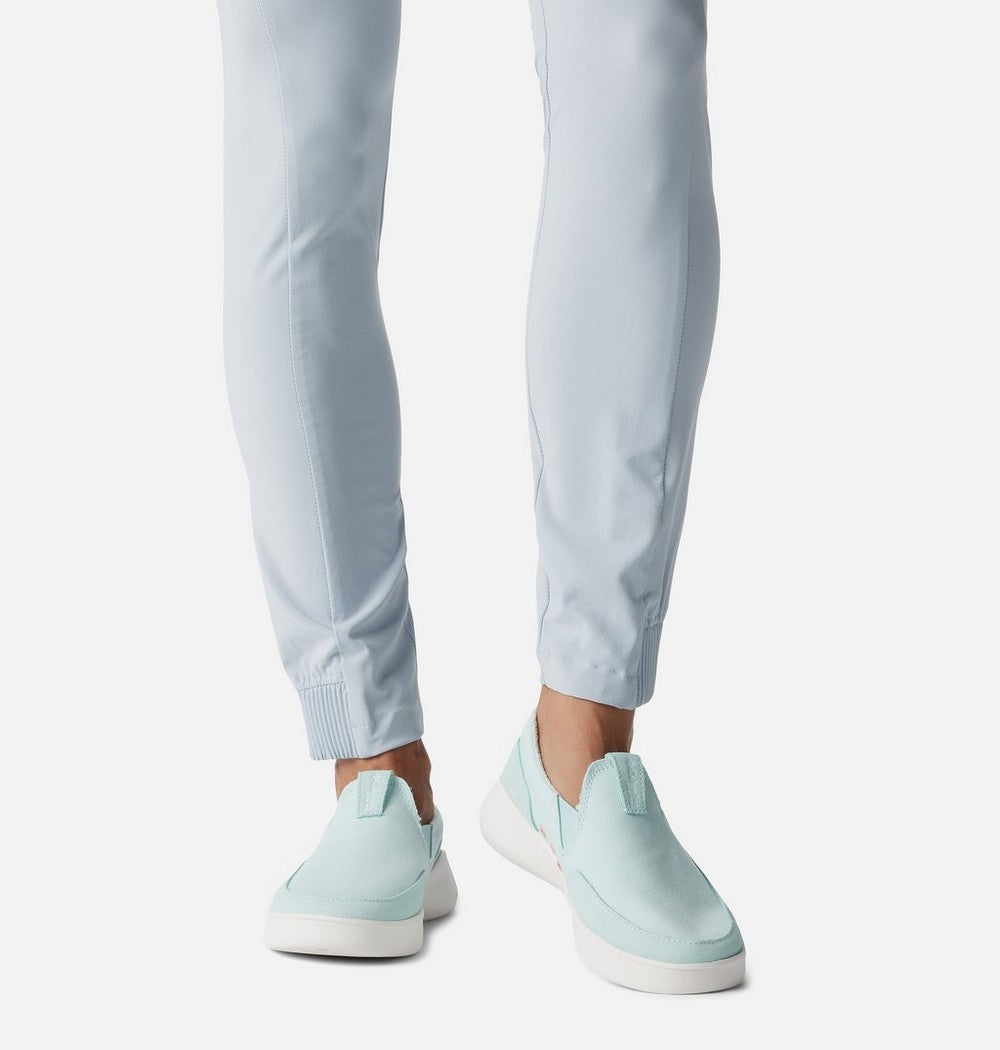 Women's Canvas Deck Shoe - Tan