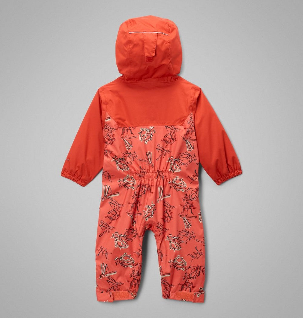 Infant Waterproof Rain Suit - Purple Print
