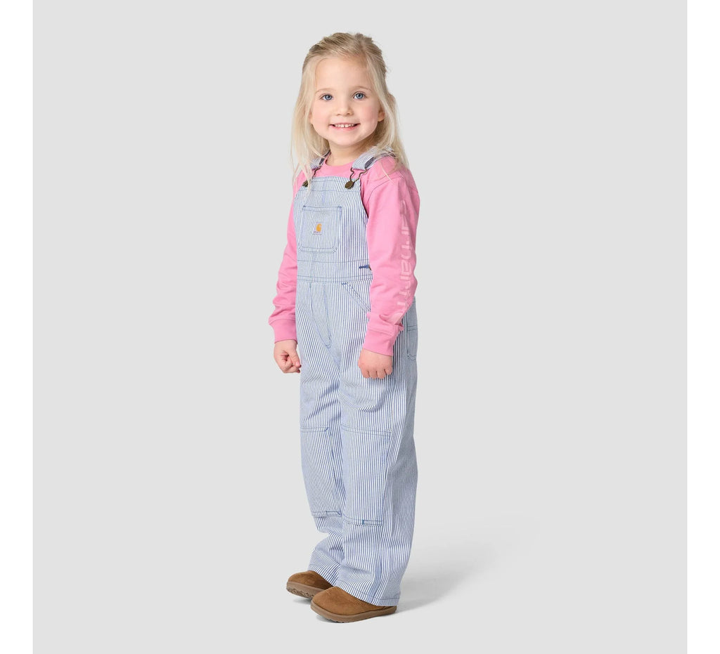 Toddler Stripe Cotton Twill Bib Overalls