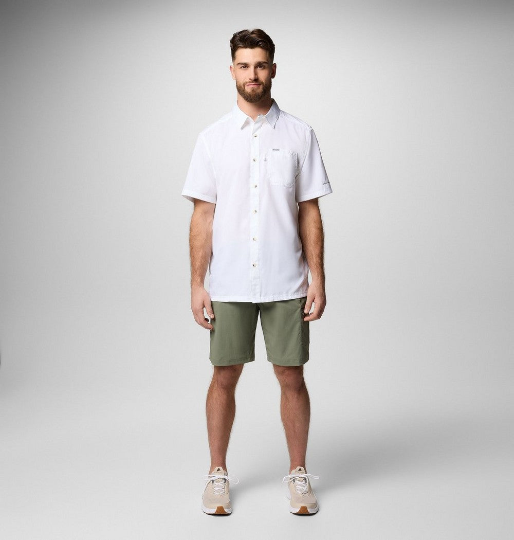 Men's UPF 50 Stretch Utility Shorts - Green