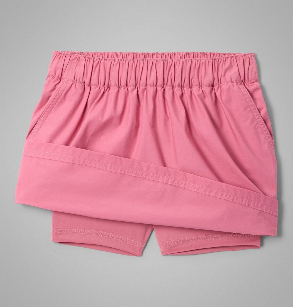 Girls' Cotton Skort - Rosette