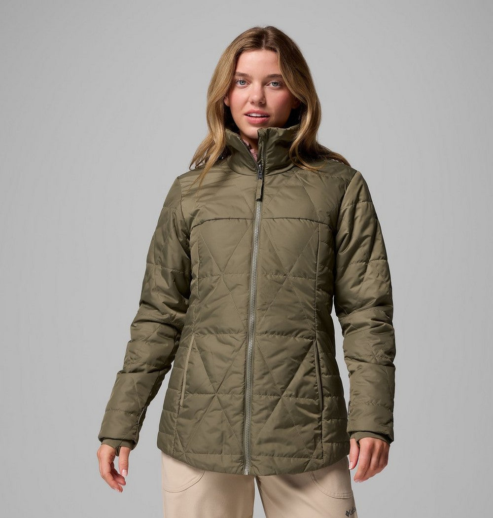 Women's 3-In-1 Hooded Jacket - Camel
