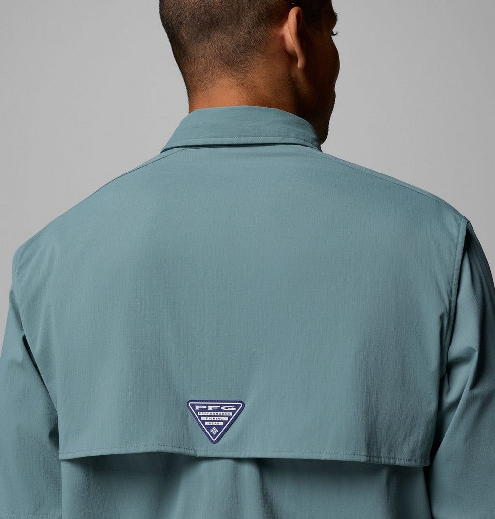 Men's UPF 50 Fishing Button-Up Shirt - Navy