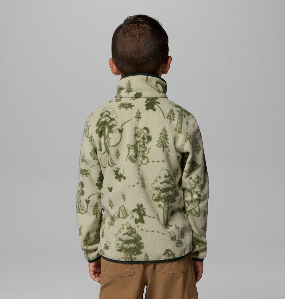 Kids' Character Print Half-Snap Fleece - Light Green