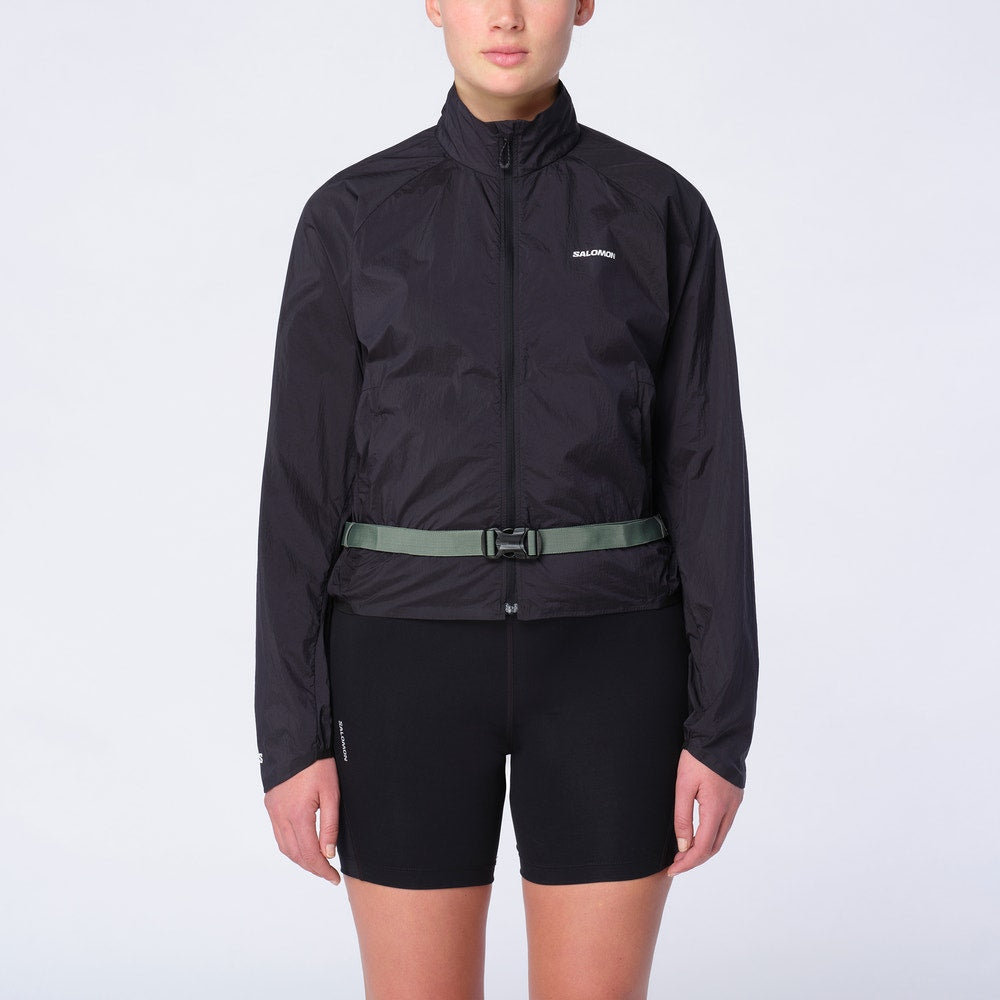 Hydration Waist Belt With Bottle - Black