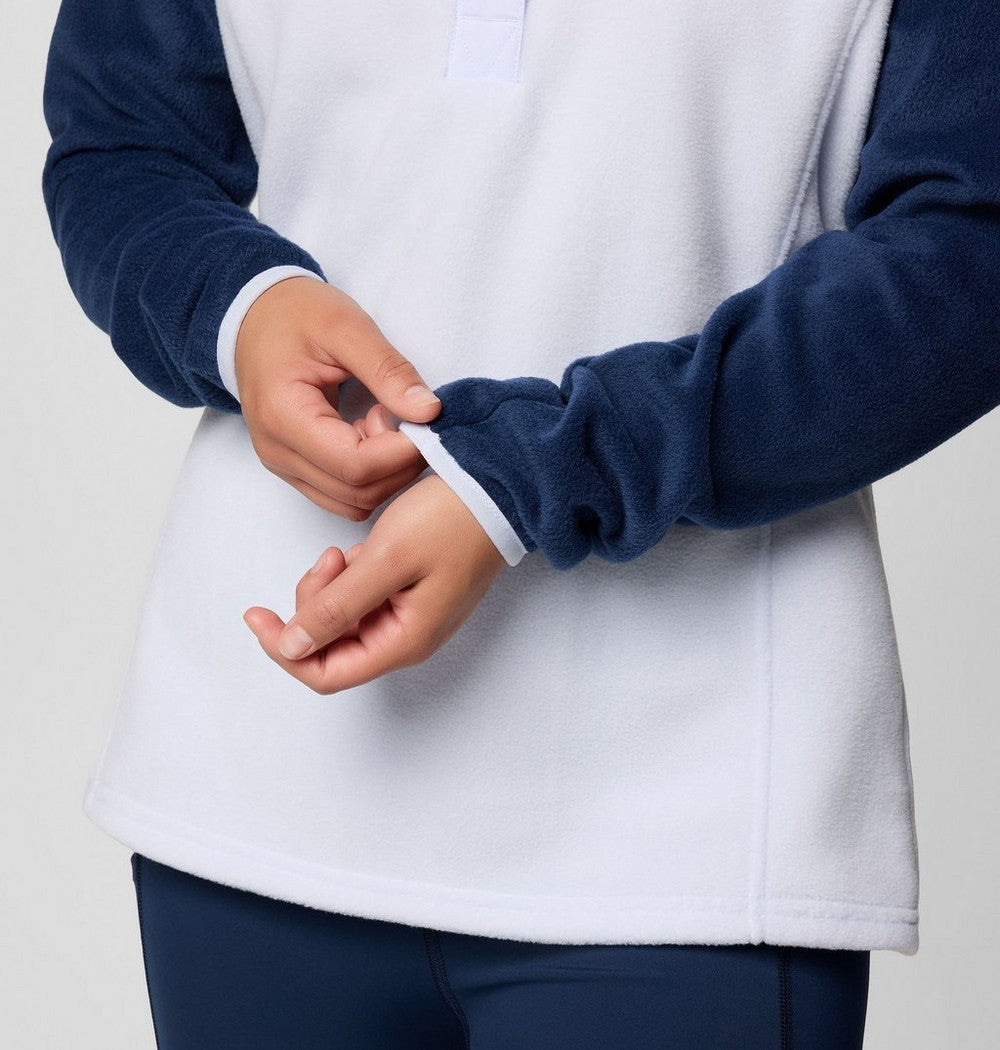 Women's Half-Snap Fleece Pullover - Navy
