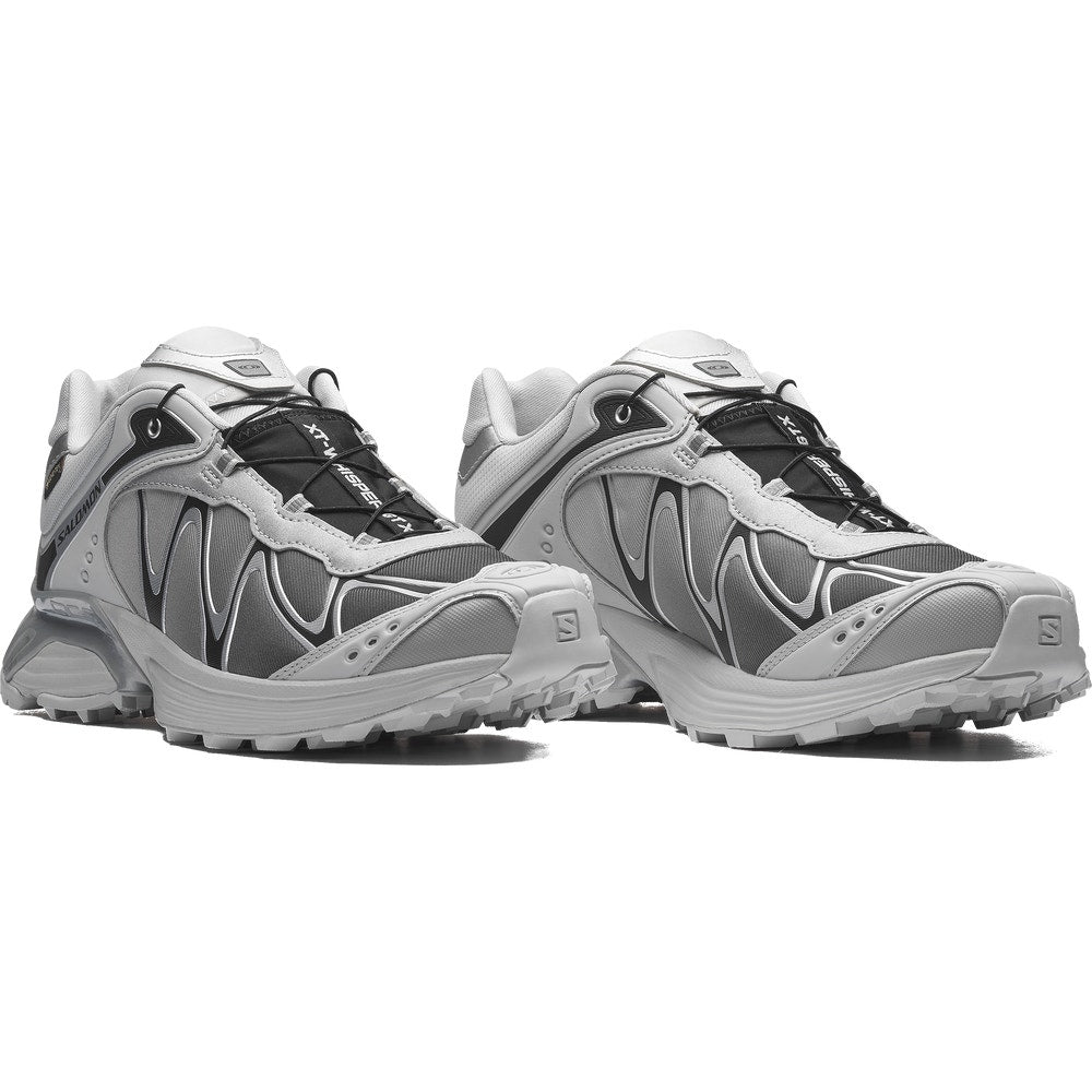 Waterproof Textile And Synthetic Sneakers - Gray
