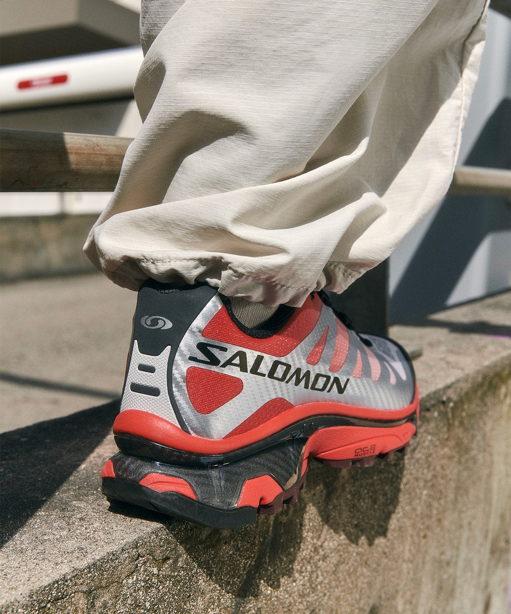 Cushioned Retro Sneakers - Black