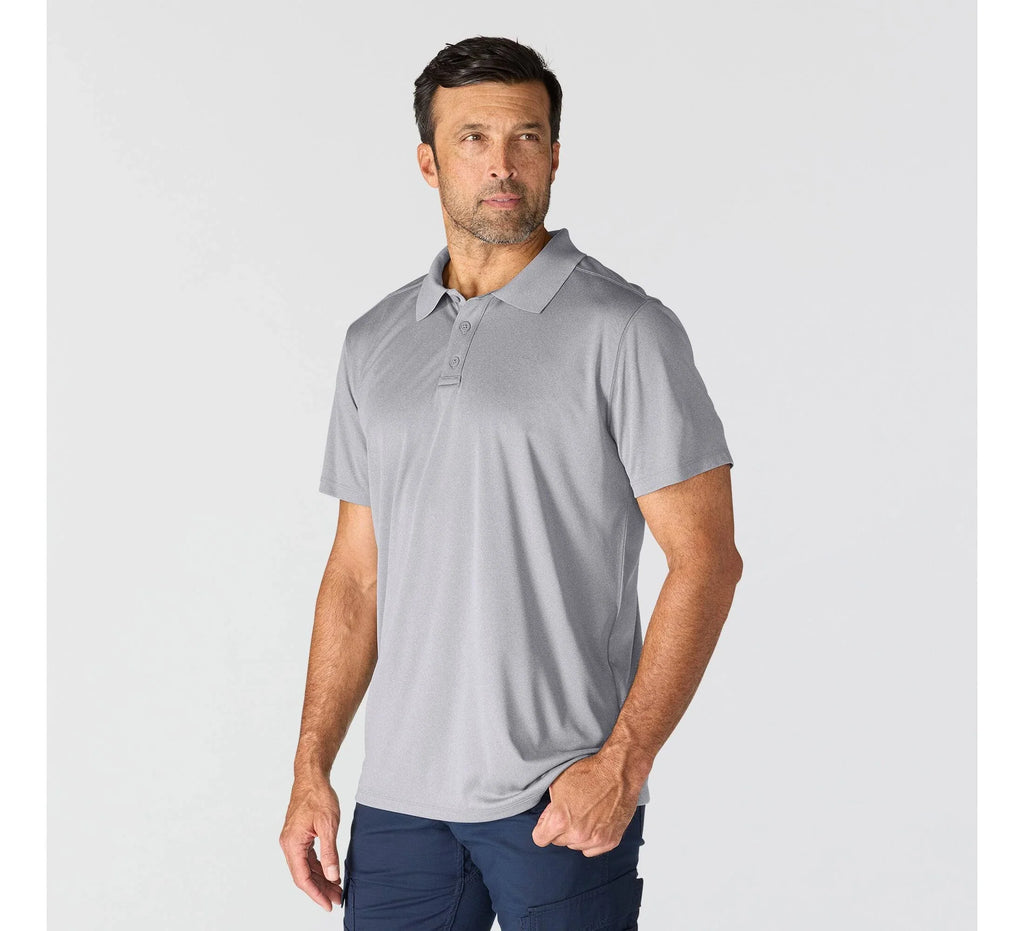 Men's Relaxed UPF 50+ Short Sleeve Polo - Blue