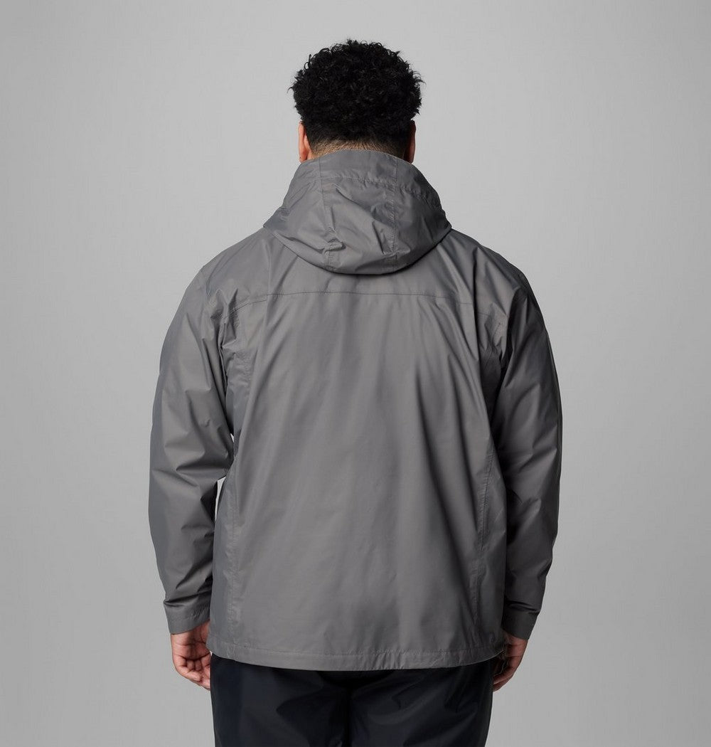Men's Big Seam-Sealed Rain Jacket - Blue