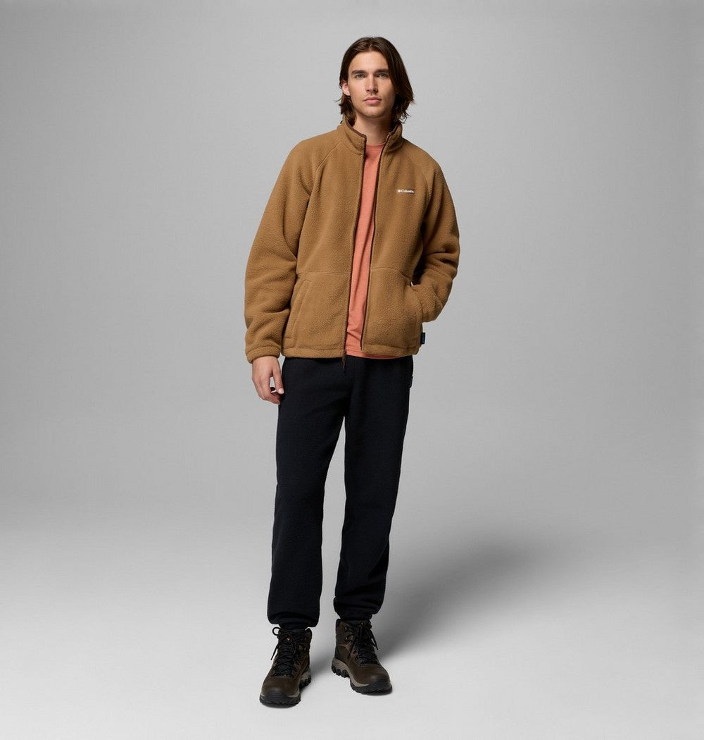 Men's Full-Zip Fleece Jacket - Sage