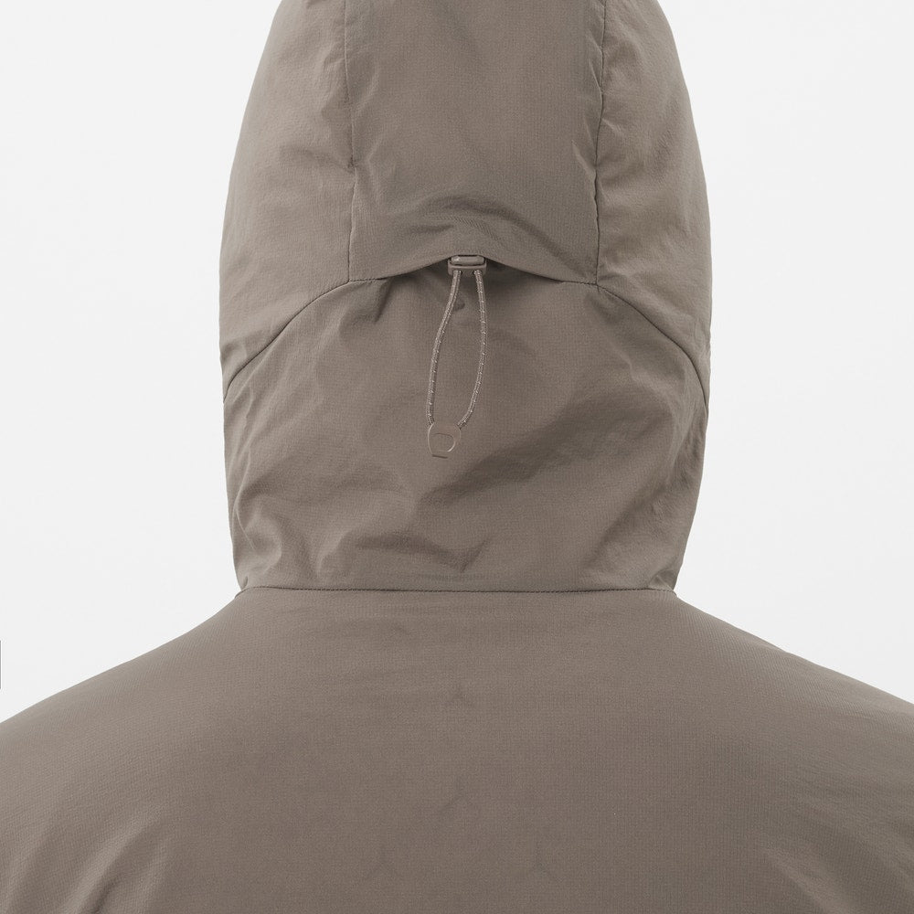 Women's Insulated Hooded Jacket - Brown