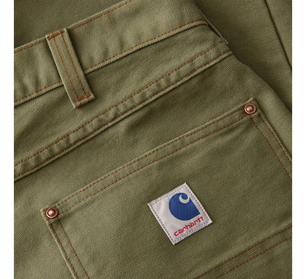 Men's Relaxed Straight Work Pants - Green