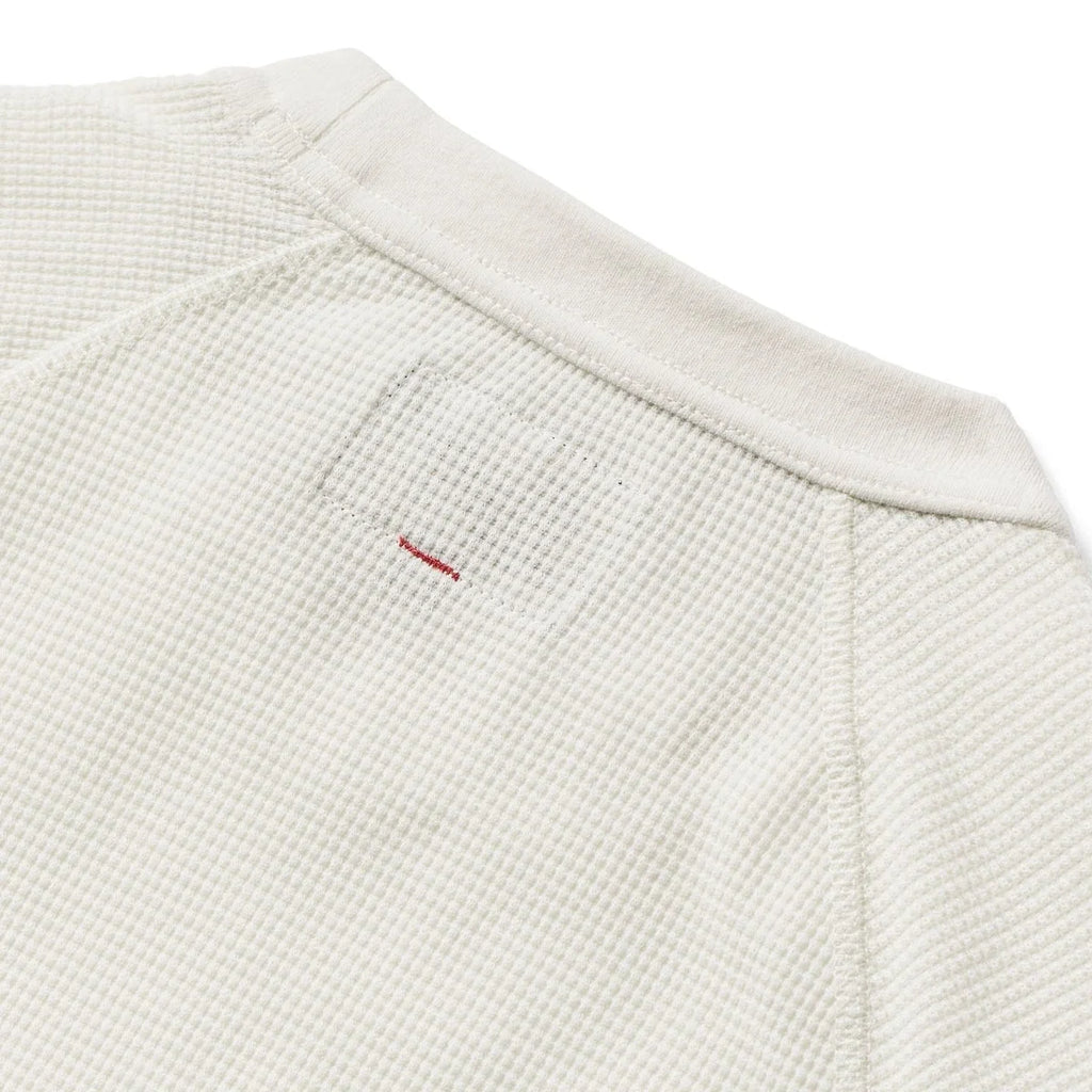 Waffle Knit Long Sleeve T-Shirt - Turtledove