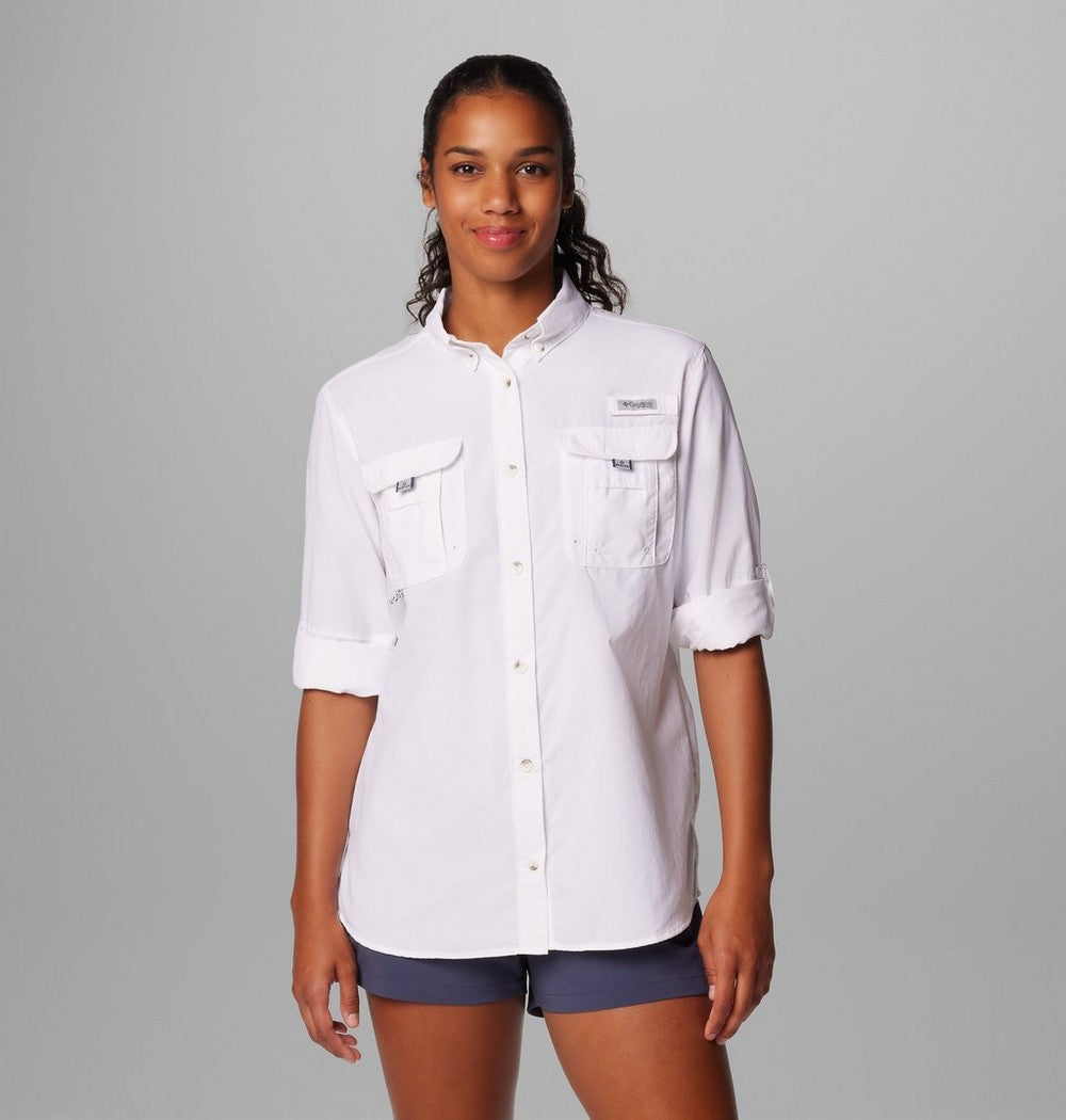 Women's Long Sleeve Fishing Shirt - Pink