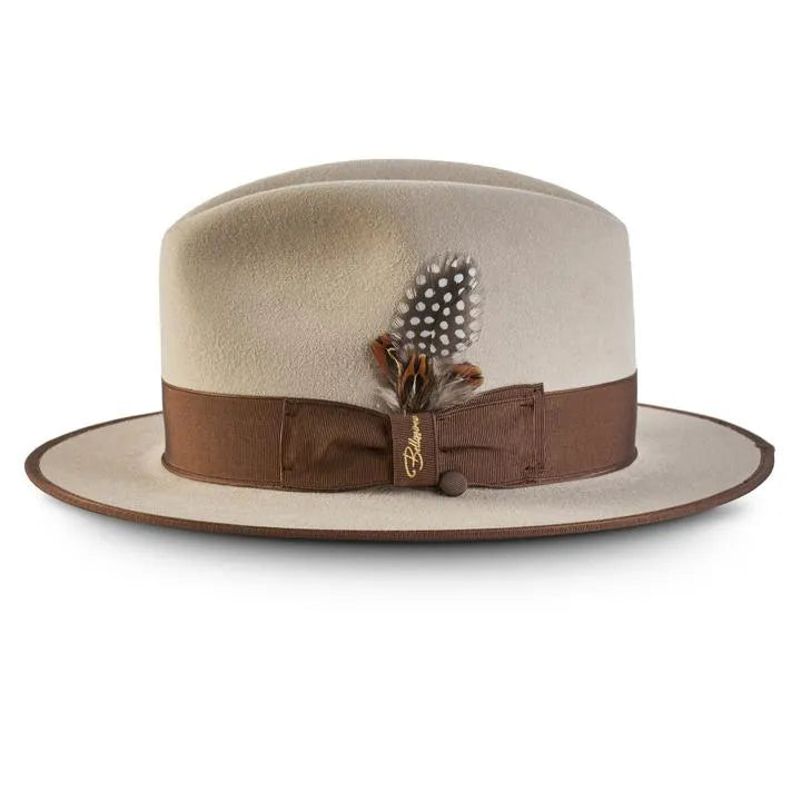 Gent By Potukly Fedora-White