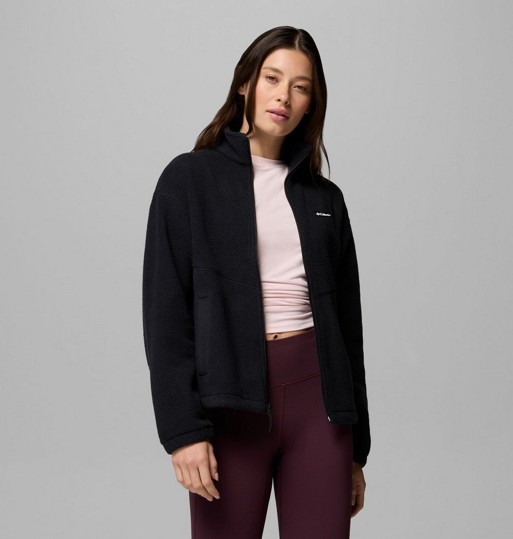 Women's Full-Zip Fleece Jacket - Tobacco
