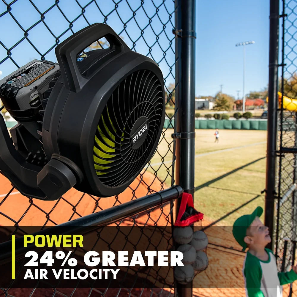 18V Hybrid 7.5-Inch Cordless Fan Kit